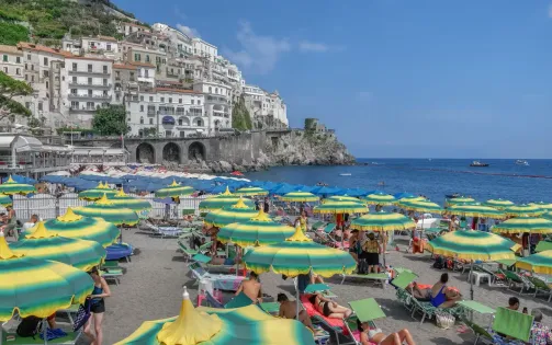 Thiên đường du lịch Amalfi sẽ giám sát du khách