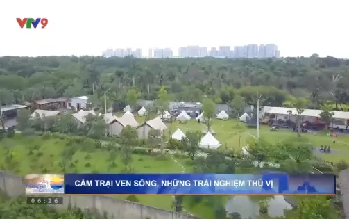 Cắm trại ven sông ở TP Hồ Chí Minh