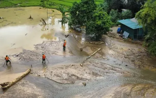 Làng Nủ hoang tàn sau lũ dữ