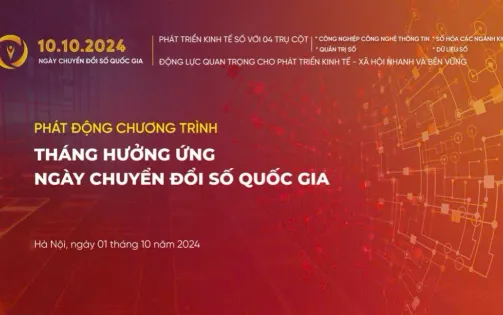 Công bố bộ nhận diện Ngày Chuyển đổi số quốc gia năm 2024