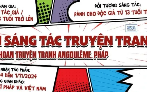 Chương trình hỗ trợ truyện tranh Việt Nam của Viện Pháp