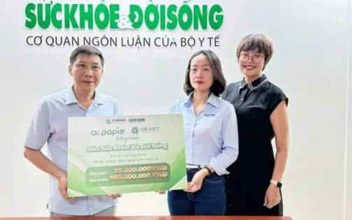 Tập đoàn Dược Phẩm STARMED chung tay sẻ chia cùng đồng bào bão lũ