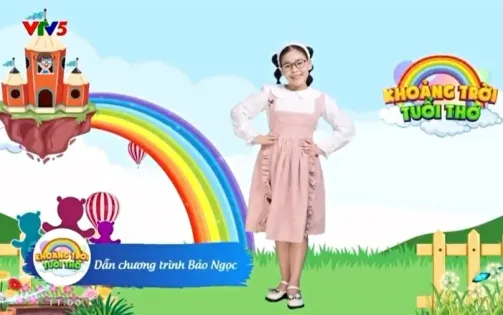 MC nhí Khoảng trời tuổi thơ VTV5 - Phan Bảo Ngọc là đại biểu phiên họp giả định Quốc hội trẻ em lần thứ II