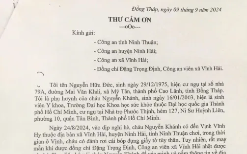 Việc làm ý nghĩa của một Thượng úy công an