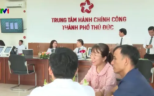 Thí điểm Trung tâm phục vụ hành chính công một cấp tại TP Hồ Chí Minh