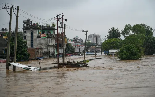 Mưa lũ làm 129 người thiệt mạng, Nepal đóng cửa trường học trong 3 ngày