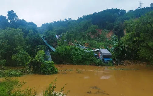 11 người thương vong, mất tích do sạt lở, lũ quét ở Bắc Quang (Hà Giang)