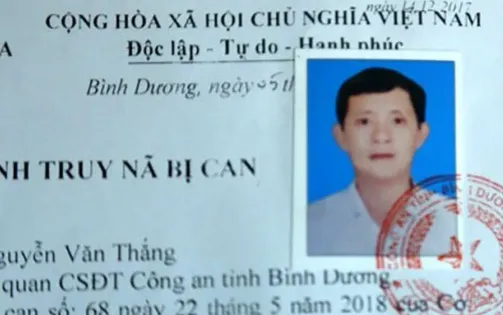 Truy nã nguyên Trưởng phòng Tài nguyên-Môi trường ở Bình Dương