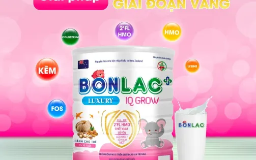 Sữa Bonlac: Lựa chọn chất lượng cho sức khỏe của gia đình