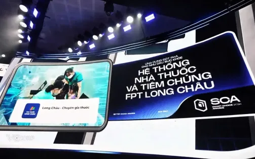 FPT Long Châu thắng giải “Ứng dụng đột phá cho nhu cầu sức khỏe” tại Better Choice Awards 2024