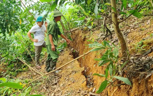 Bắc Giang công bố tình huống khẩn cấp sạt lở đất tại 3 huyện