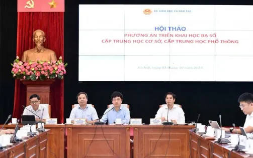 Chuẩn bị kỹ lưỡng triển khai học bạ số trong các trường trung học