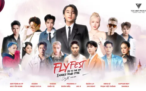 Fly Fest 24: Đại nhạc hội đỉnh cao tại Đà Lạt