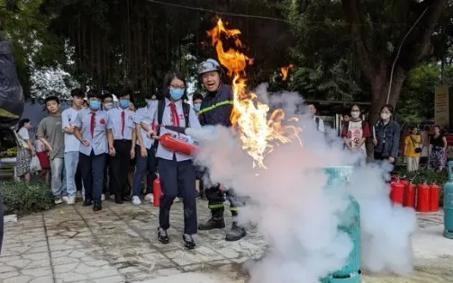 Huấn luyện kỹ năng phòng cháy, chữa cháy tại cộng đồng