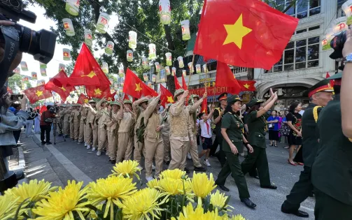 Không gian "Ký ức Hà Nội - 70 năm" tái hiện mùa thu 1954 lịch sử