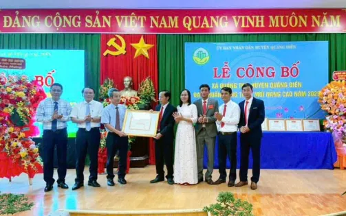 Thừa Thiên Huế: Có xã đầu tiên đạt chuẩn nông thôn mới nâng cao