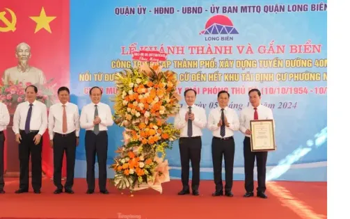 Hà Nội thông xe tuyến đường 1.200 tỷ sau 6 năm thi công