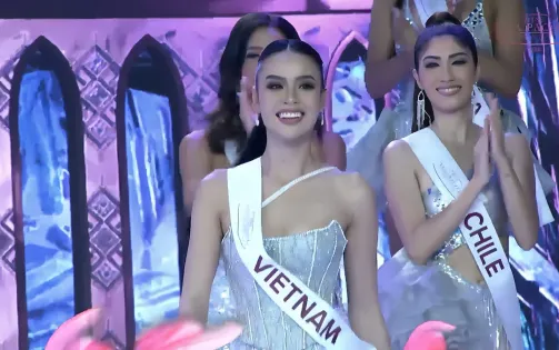 Ánh Vương lọt Top 10 Miss Asia Pacific International 2024