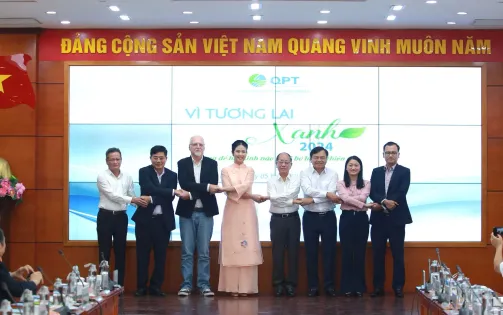 Phát động dự án “Vì tương lai xanh 2024” nhằm giúp đỡ các em nhỏ bị ảnh hưởng sau thiên tai