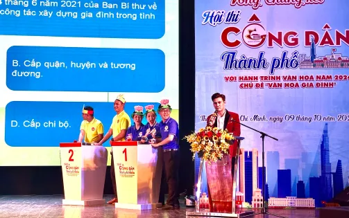 Chung kết Hội thi “Công dân thành phố và hành trình văn hóa 2024"