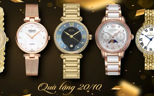 Tôn vinh vẻ đẹp phái nữ với đồng hồ sang trọng từ Đăng Quang Watch – Món quà ý nghĩa dịp 20/10