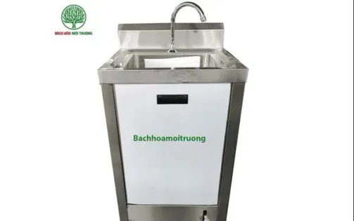 Chậu rửa tay y tế Bách Hóa Môi Trường khử khuẩn hiệu quả, an toàn tuyệt đối