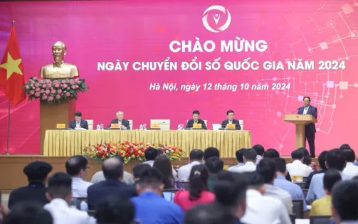 Thủ tướng: Chính phủ quyết tâm chuyển đổi số sâu rộng, toàn diện, thực chất, hiệu quả