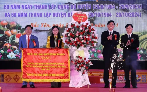 Sơn La: Huyện vùng cao Bắc Yên kỷ niệm 60 năm thành lập Đảng bộ và huyện