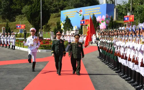 Giao lưu hữu nghị Quốc phòng biên giới Việt Nam - Lào lần thứ hai