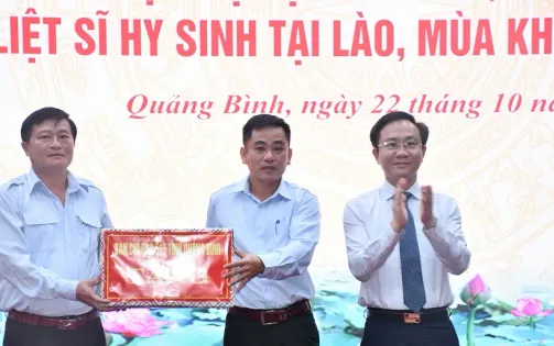 Quảng Bình: Xuất quân tìm kiếm, quy tập hài cốt liệt sĩ hy sinh tại Lào mùa khô 2024-2025