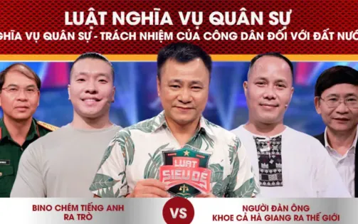 Bất ngờ trước thử thách của Luật siêu dễ chủ đề "Luật nghĩa vụ quân sự"