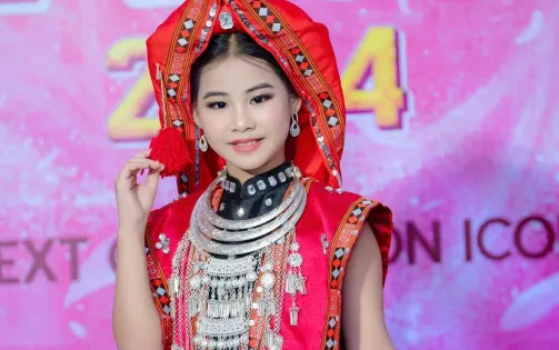 Mẫu nhí Việt Nam đăng quang Á hậu  cuộc thi Little Miss Icon 2024