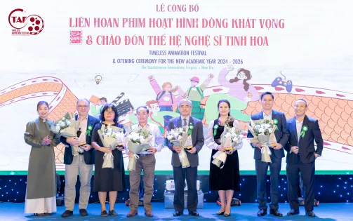 Lần đầu tiên tổ chức Liên hoan Phim hoạt hình Dòng khát vọng