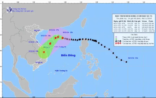 Bảo đảm thông tin liên lạc thông suốt phục vụ công tác điều hành, ứng phó bão Yinxing