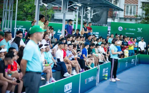 Giải Pickleball Challenger 2024 - VVP Tour tại TP Hạ Long thu hút đông khán giả