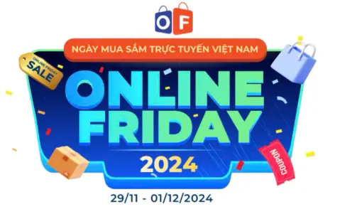 Thúc đẩy tiêu thụ hàng Việt qua chương trình Online Friday 2024