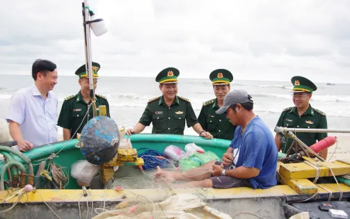 Bộ Quốc phòng kiểm tra chống khai thác IUU tại Bà Rịa - Vũng Tàu