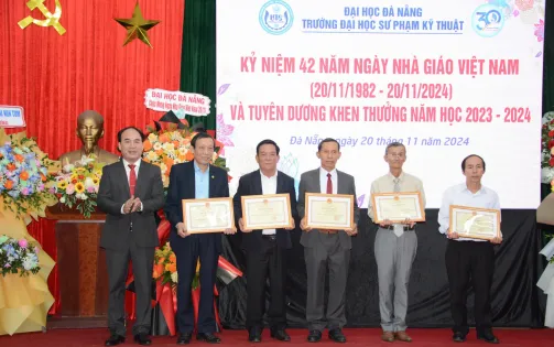 Trường Đại học Sư phạm Kỹ thuật – Đại học Đà Nẵng kỷ niệm 42 năm ngày Nhà giáo Việt Nam