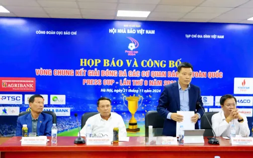 Press Cup 2024: Sân chơi thường niên của các cơ quan báo chí toàn quốc