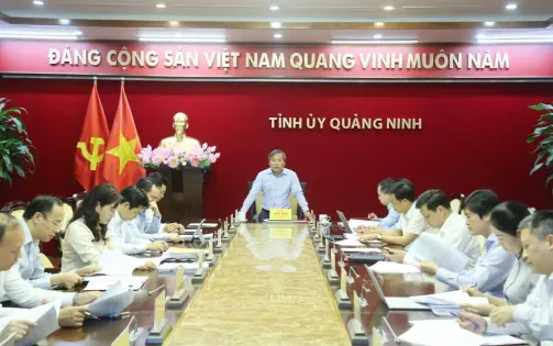 Quảng Ninh: Tiểu ban Văn kiện Đại hội XVI Đảng bộ tỉnh họp phiên thứ hai