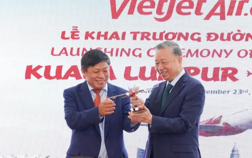 Vietjet khai trương đường bay Hà Nội – Kuala Lumpur, tăng cường kết nối khu vực ASEAN