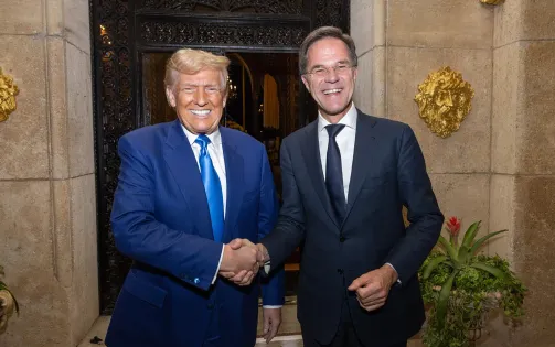 Ông Trump có cuộc gặp đầu tiên với Tổng Thư Ký NATO Rutte kể từ khi đắc cử