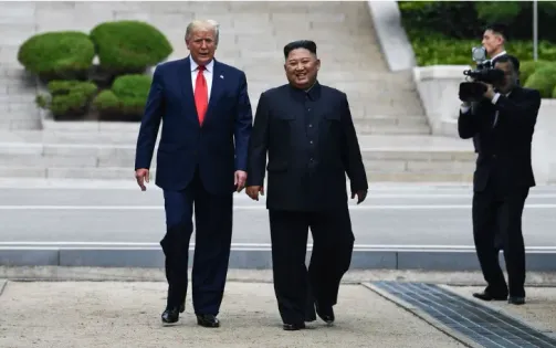 Ông Trump cân nhắc đàm phán trực tiếp với lãnh đạo Triều Tiên Kim Jong-un