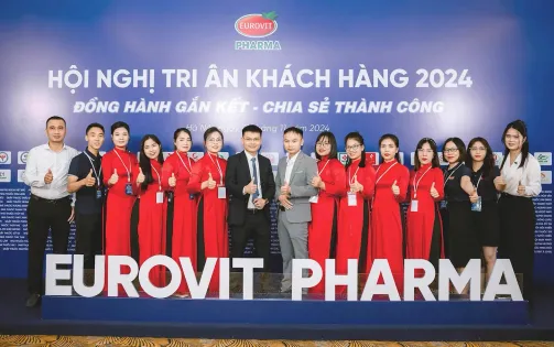 Eurovit Pharma tổ chức thành công Hội nghị tri ân khách hàng 2024