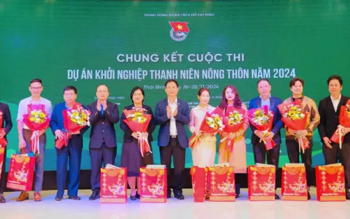 Vòng chung kết Cuộc thi Dự án khởi nghiệp Thanh niên nông thôn năm 2024