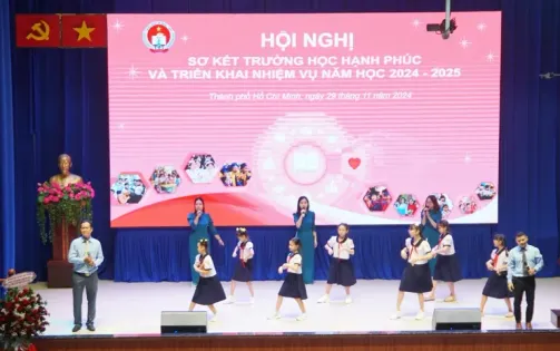 TP Hồ Chí Minh: 100% cơ sở giáo dục triển khai, thực hiện mô hình 'Trường học hạnh phúc'