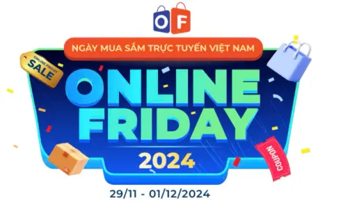 Ngày mua sắm trực tuyến Việt Nam - Online Friday 2024