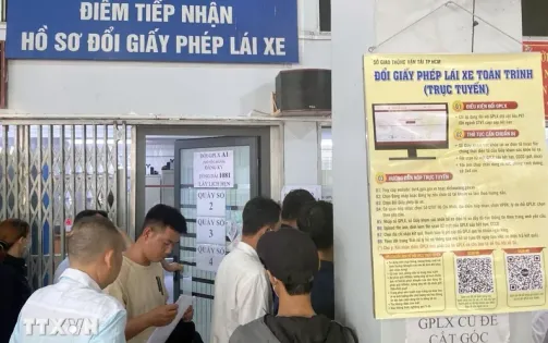 TP Hồ Chí Minh thiếu khoảng 250.000 phôi bằng lái xe