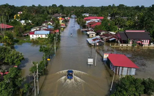 Thái Lan, Malaysia chuẩn bị ứng phó với đợt lũ mới