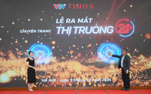 Thời báo VTV ra mắt chuyên trang Thị trường 24h